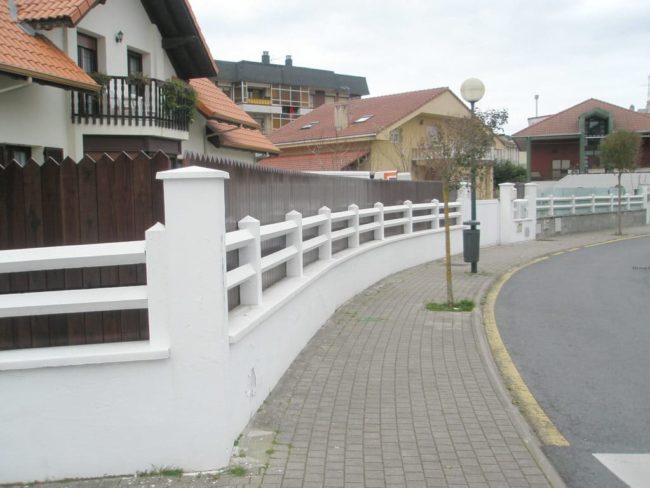 Valla en Gorliz