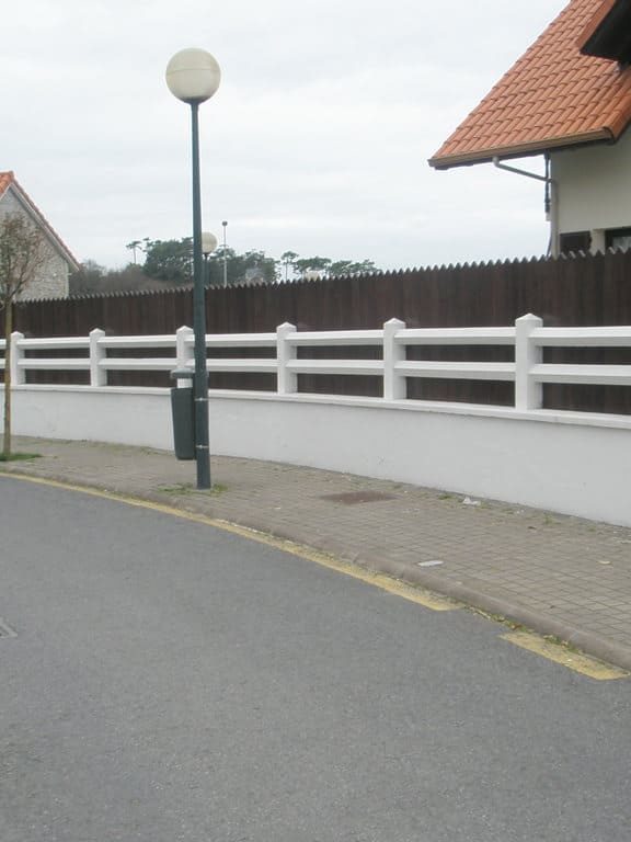 Valla en Gorliz