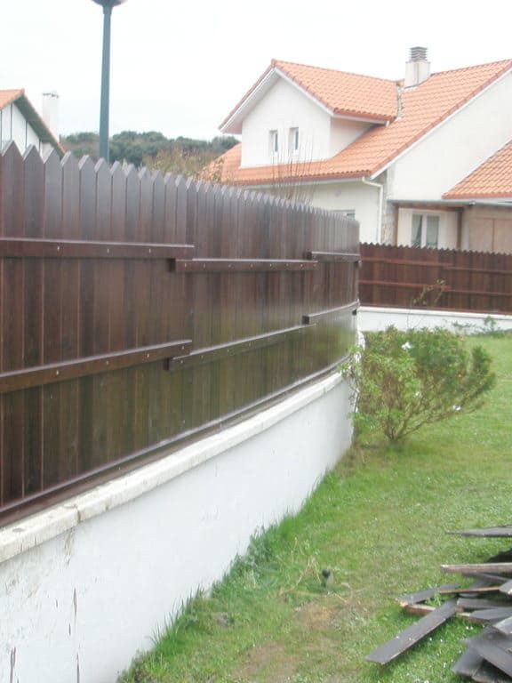 Valla en Gorliz